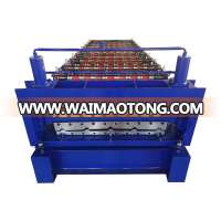 Double layer roof tile machine export to turkey with high configuration