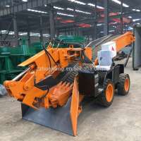 High performance digging arm loader, underground Tunnel Mucking Loader for stone