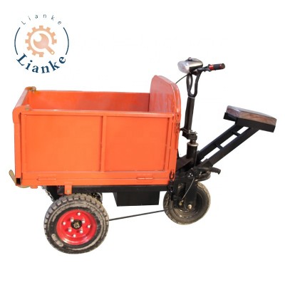 Cheap mini dumper use electric little mini cargador dumper construction machinery