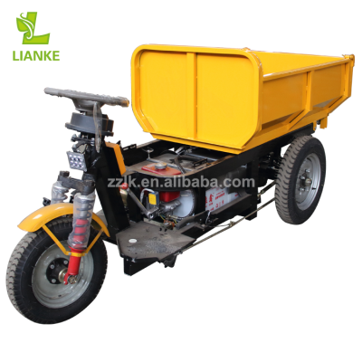 Solid tyre wheels type mini concrete dumper,used dumper truck,rubber track dumper