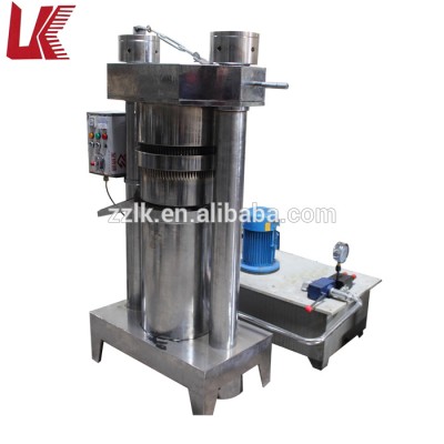 6YZ-150 small 15kg/h capacity peanut hydraulic cold press machine