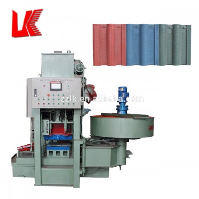 Taiwan Delta PLC system terrazzo tile making machine/roof tile molds/concrete roof tile machine