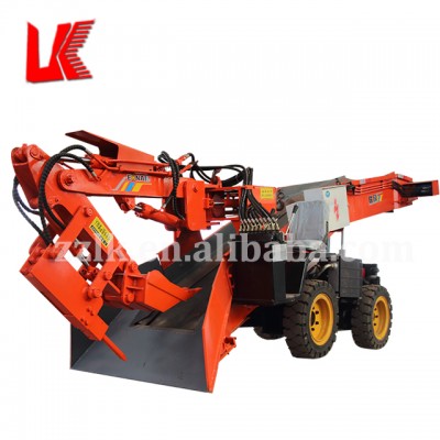 Using electricity tunnel rock loader or diesel engine underground mining machine