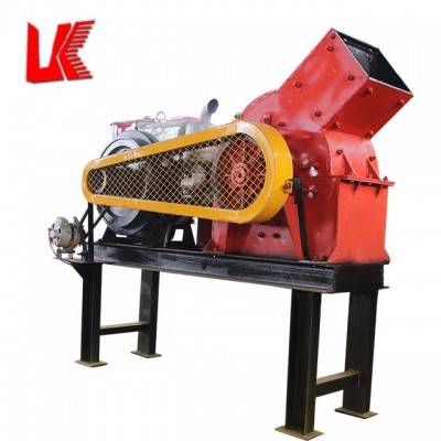 Small stone crusher machine, gypsum crushed stone machine, ore hammer crusher